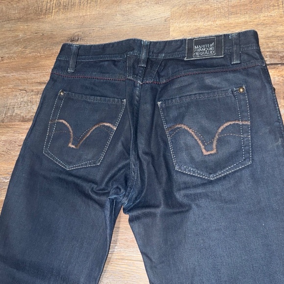 Marithe Francois Girbaud Dark Blue Jeans - Picture 4 of 5